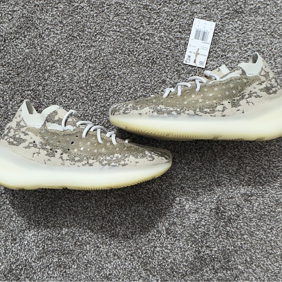 adidas gazelle silver green womens Shop Yellow Mens adidas Yeezy Boost 380 Lace Up Sneakers – Shoebacca main image 0